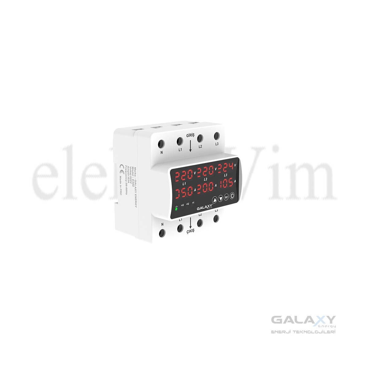 GALAXY D380 Trifaze Koruma ve Kontrol Cihazı