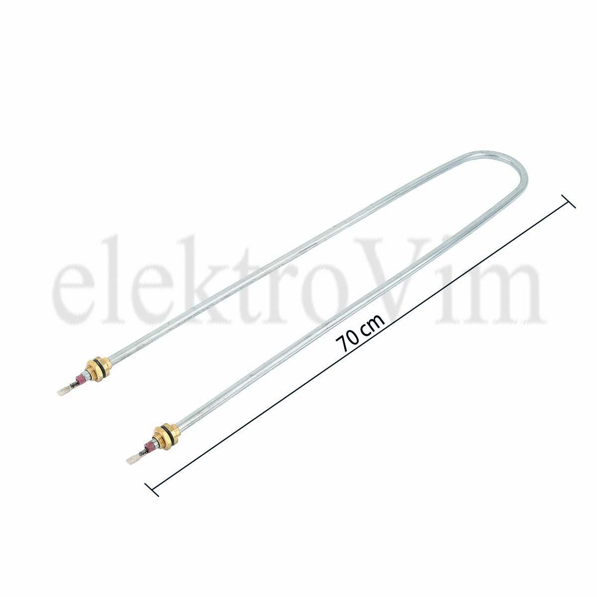 Benmari Rezistansı Düz Çıkış 70 cm 220V/2500W Q 8,5