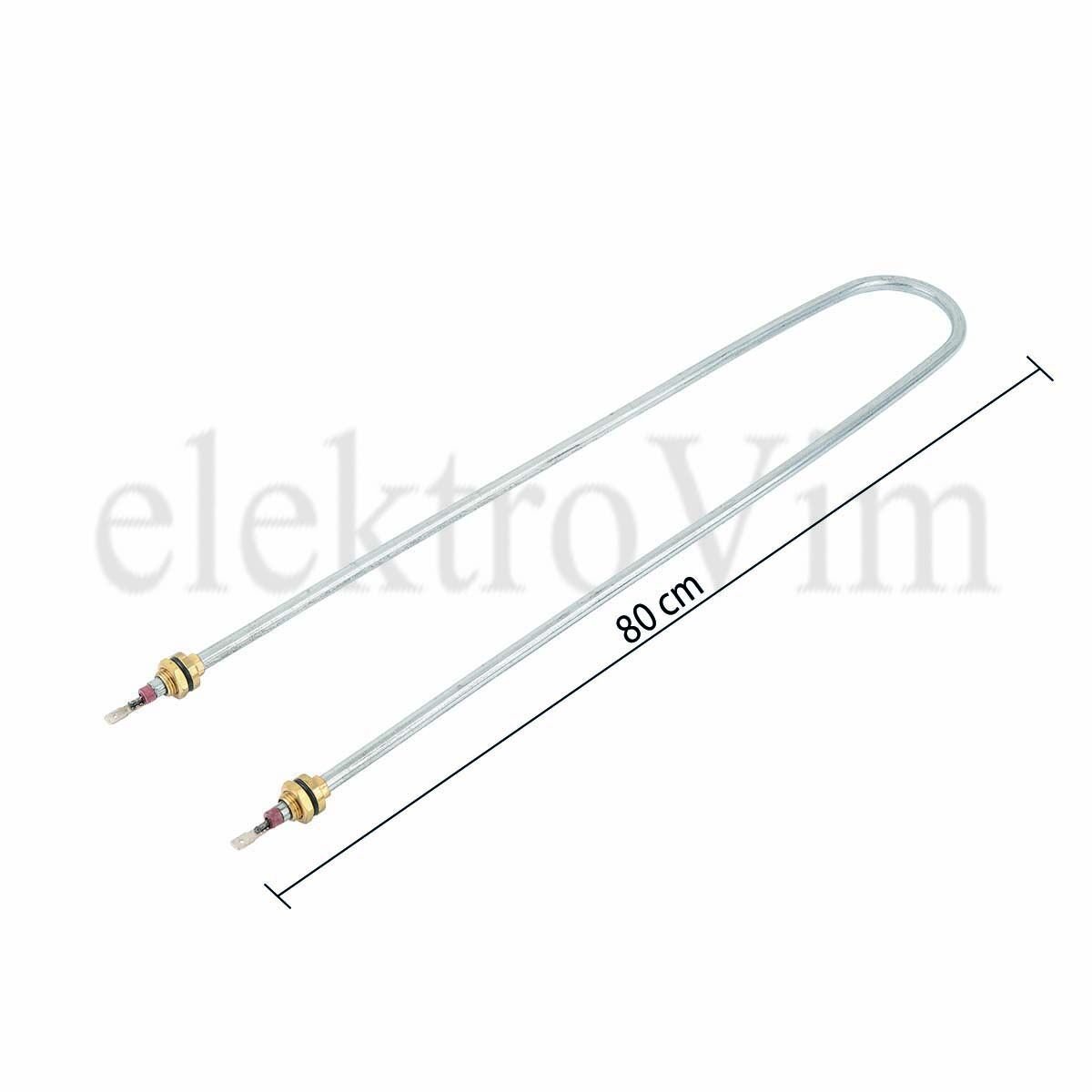 Benmari Rezistansı Düz Çıkış 80 cm 220V/2500W Q 8,5