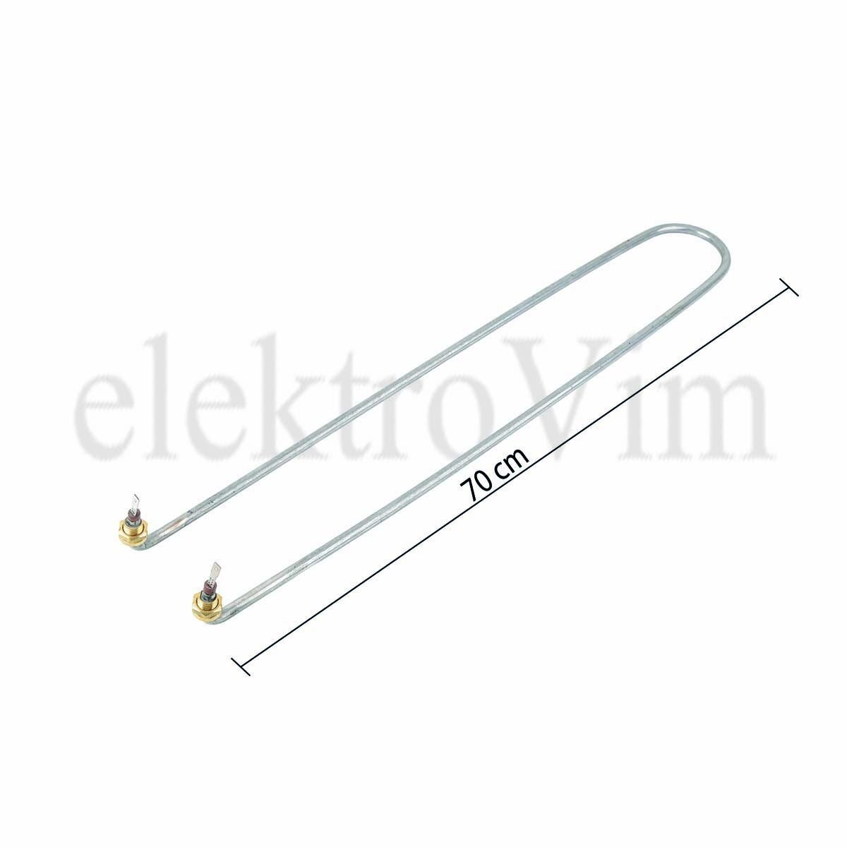 Benmari Rezistansı Alttan Çıkış 70 cm 220V/2500W Q 8,5