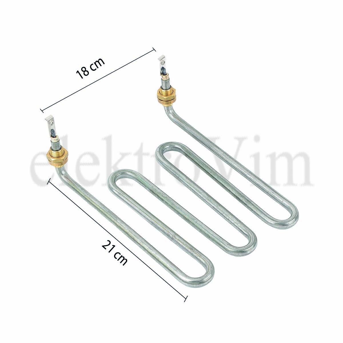 UL23 Semaver Rezistansı Alttan Çıkış 18x21 cm 220V/2500W Q 8,5