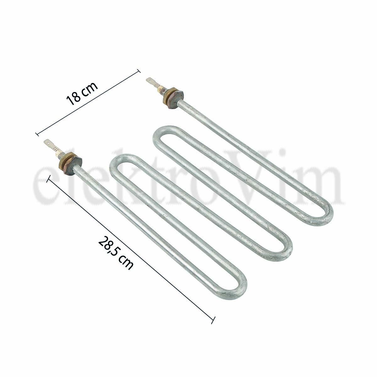 UL23 Semaver Rezistansı Düz Çıkış 18x28,5 cm 220V/2500W Q 8,5