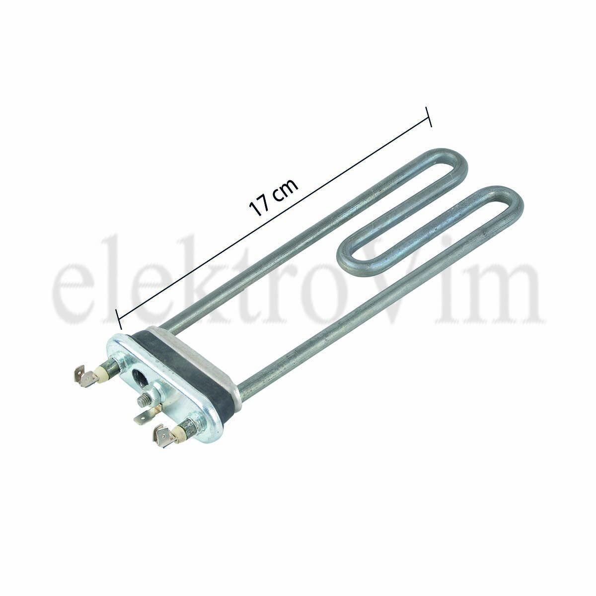 Çamaşır Makinesi Rezistansı Sensör Delikli 17 cm 230V/1700W