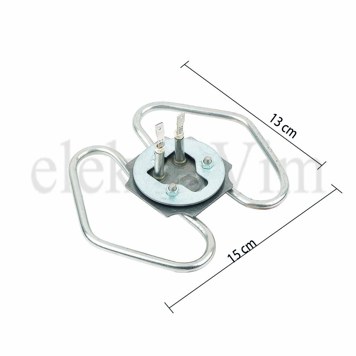 01 Kelebek Semaver Rezistansı 15cm 220V/1200W Q 6,5