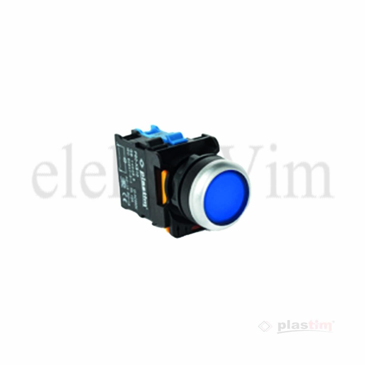 Plastim Normal Buton Mavi 1NO | PB0-AA61