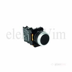 Plastim Normal Buton Siyah 1NO | PB0-AA21