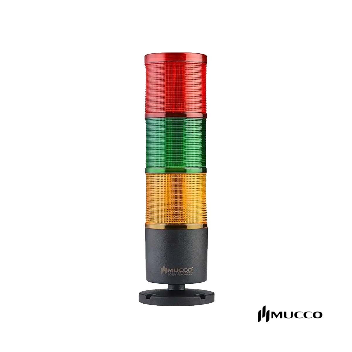 Mucco SNT-7012-C3 Üç Katlı Tabana Montaj Işıklı Kolon