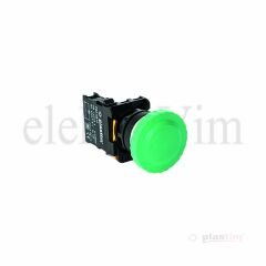 Plastim Yaylı Mantar Buton Yeşil 1NO | PB0-AC31