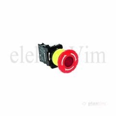 Plastim Acil Stop Butonu 1NC | PB0-AS542