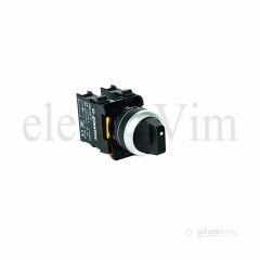 Plastim Kalıcı Mandal Buton 1-0-2 Siyah 2NO | PB0-AD33