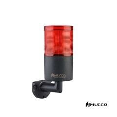 Mucco SNT-7012-DB1-1-L Kırmızı Duvara Montaj Işıklı Kolon Buzzerlı