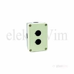 Plastim Buton Kutusu 2 li Gri-Siyah | PB0-BK02G