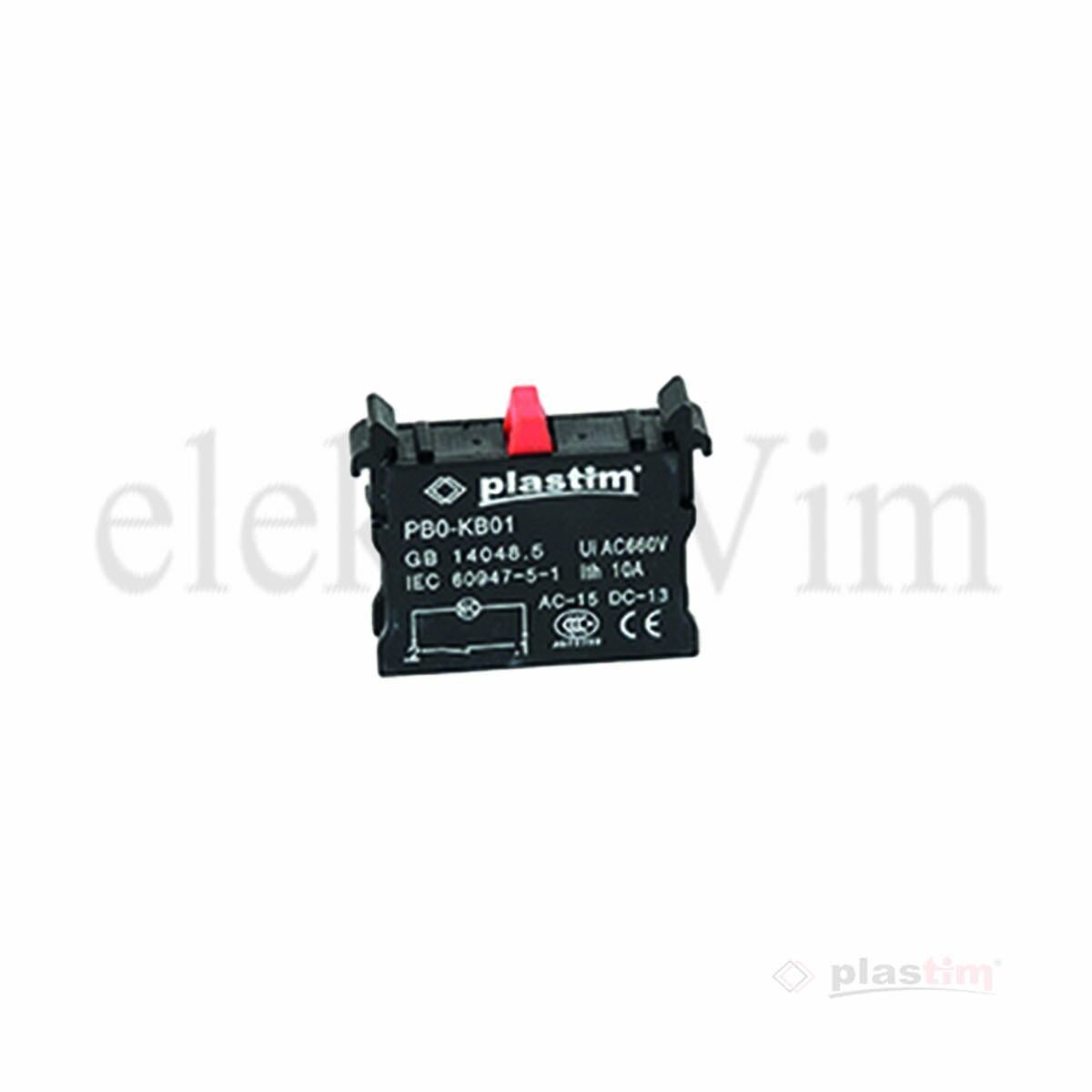 Plastim NC Kontak | PB0-KB01