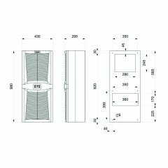 Plastim PAD160001 Standart Pano Kliması 1600W