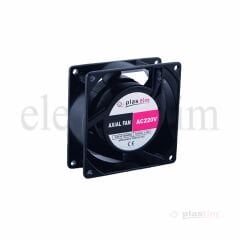 Plastim PF8025B110 Aksiyel Fan 80x80x25mm 110VAC Bilezikli