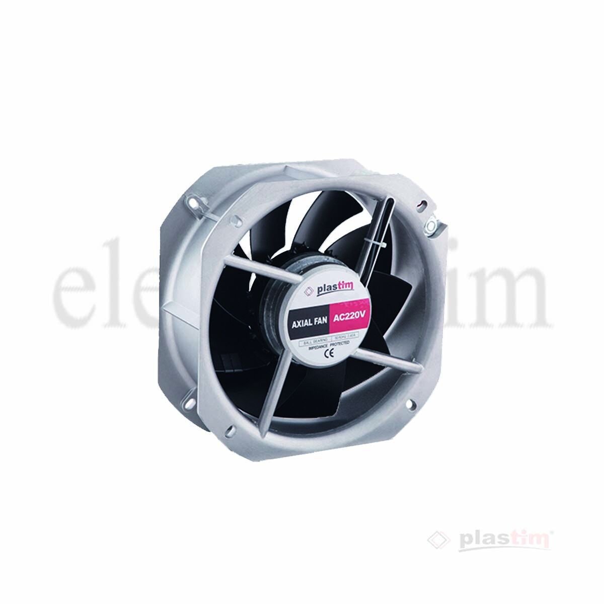 Plastim PF22580R110 Aksiyel Fan 225x225x80mm 110VAC Rulmanlı