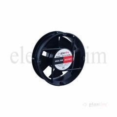 Plastim PF28080R110 Aksiyel Fan 172x163x51mm 220VAC Rulmanlı Yuvarlak