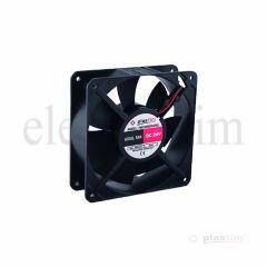 Plastim PF12038B48 Aksiyel Fan 120x120x38mm 48VDC Bilezikli
