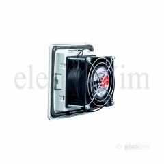 Plastim PTF1000 Filtreli Fan 110x110mm 30m³/h | 230V AC | IP54 | Elektrovim
