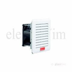 Plastim PTF1000 Filtreli Fan 110x110mm 30m³/h | 230V AC | IP54 | Elektrovim