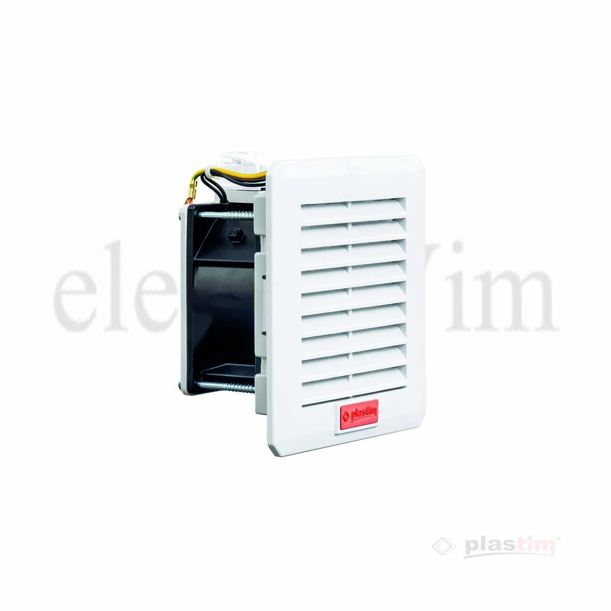 Plastim PTF1000T Filtreli Fan 110x110mm 30m³/h Klemens Bağlantılı | 230V AC | IP54 | Elektrovim