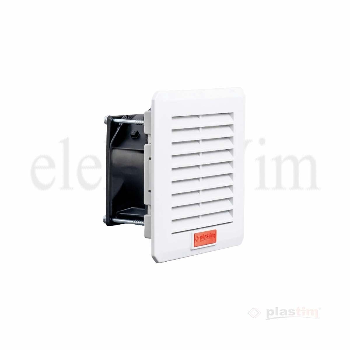 Plastim PTF1000-24 Filtreli Fan 110x110mm 30m³/h 24VDC | IP54 | Elektrovim