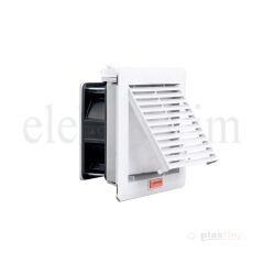 Plastim PTF1500T Filtreli Fan 160x160mm 100m³/h Klemens Bağlantılı | 230V AC | IP54 | Elektrovim