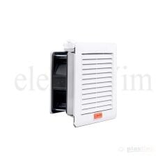 Plastim PTF1500T Filtreli Fan 160x160mm 100m³/h Klemens Bağlantılı | 230V AC | IP54 | Elektrovim