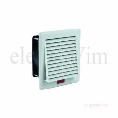 Plastim PTF1500 Filtreli Fan 160x160mm 100m³/h | 230V AC | IP54 | Elektrovim