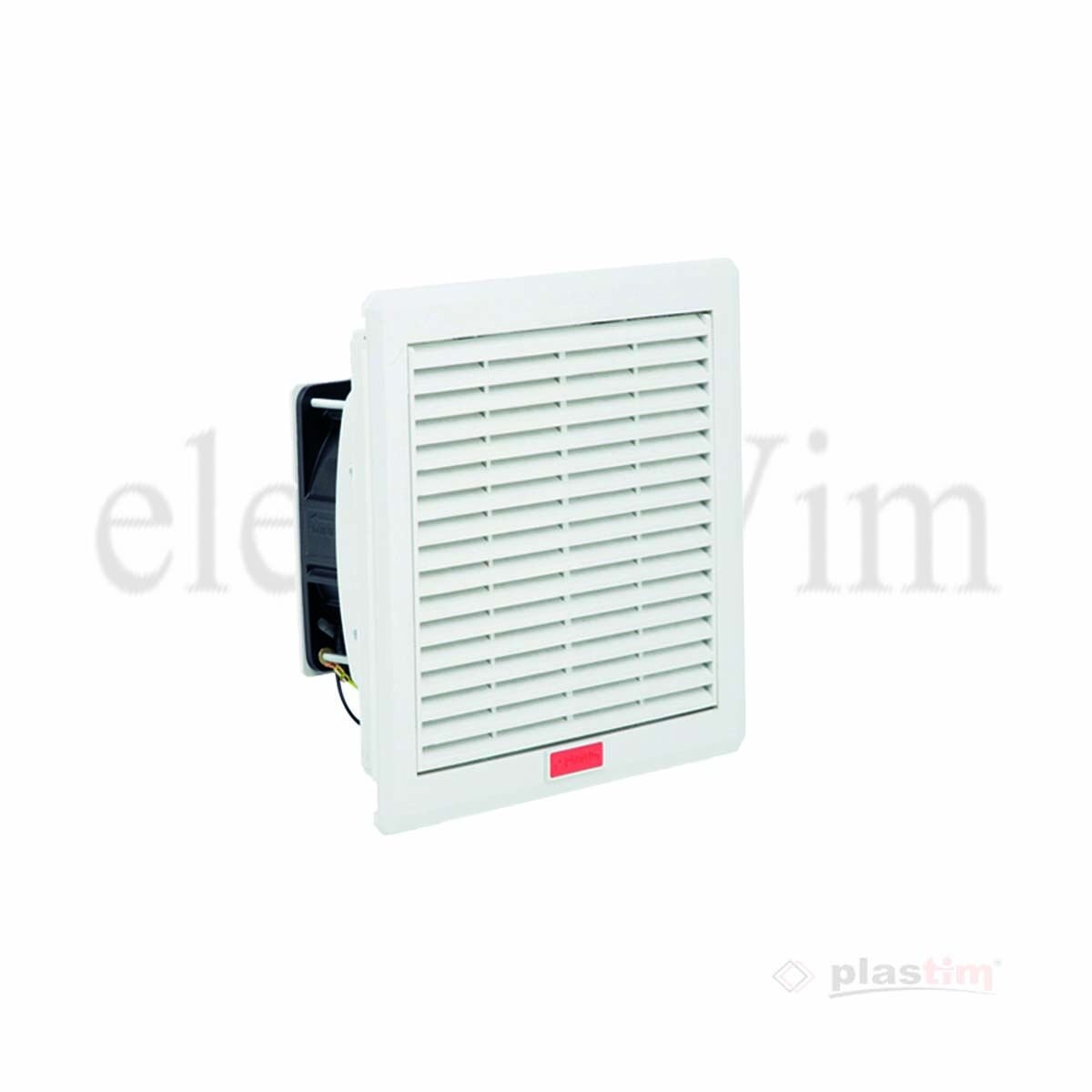 Plastim PTF2000 Filtreli Fan 210x210mm 125m³/h | 230V AC | IP54 | Elektrovim
