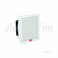 Plastim PTF2000 Filtreli Fan 210x210mm 125m³/h | 230V AC | IP54 | Elektrovim