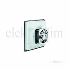 Plastim PTF2500 Filtreli Fan 260x260mm 115m³/h | 230V AC | IP54 | Elektrovim