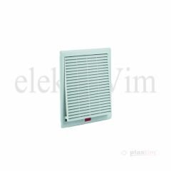 Plastim PTF2500 Filtreli Fan 260x260mm 115m³/h | 230V AC | IP54 | Elektrovim