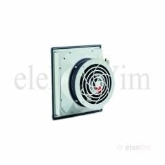 Plastim PTF3500 Filtreli Fan 260x260mm 240m³/h | 230V AC | IP54 | Elektrovim