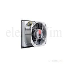 Plastim PTF4500 Filtreli Fan 260x260mm 650m³/h | 230V AC | IP54 | Elektrovim