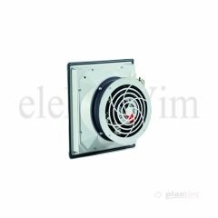 Plastim PTF3500-24 Filtreli Fan 260x260mm 240m³/h 24VDC | IP54 | Elektrovim