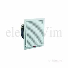 Plastim PTF3500-24 Filtreli Fan 260x260mm 240m³/h 24VDC | IP54 | Elektrovim