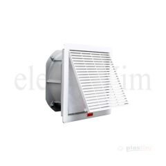 Plastim PTF4500-24 Filtreli Fan 260x260mm 650m³/h 24VDC | IP54 | Elektrovim