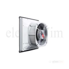 Plastim PTF4700 Filtreli Fan 325x325mm 700m³/h | 230V AC Besleme | IP54 Koruma | Elektrovim