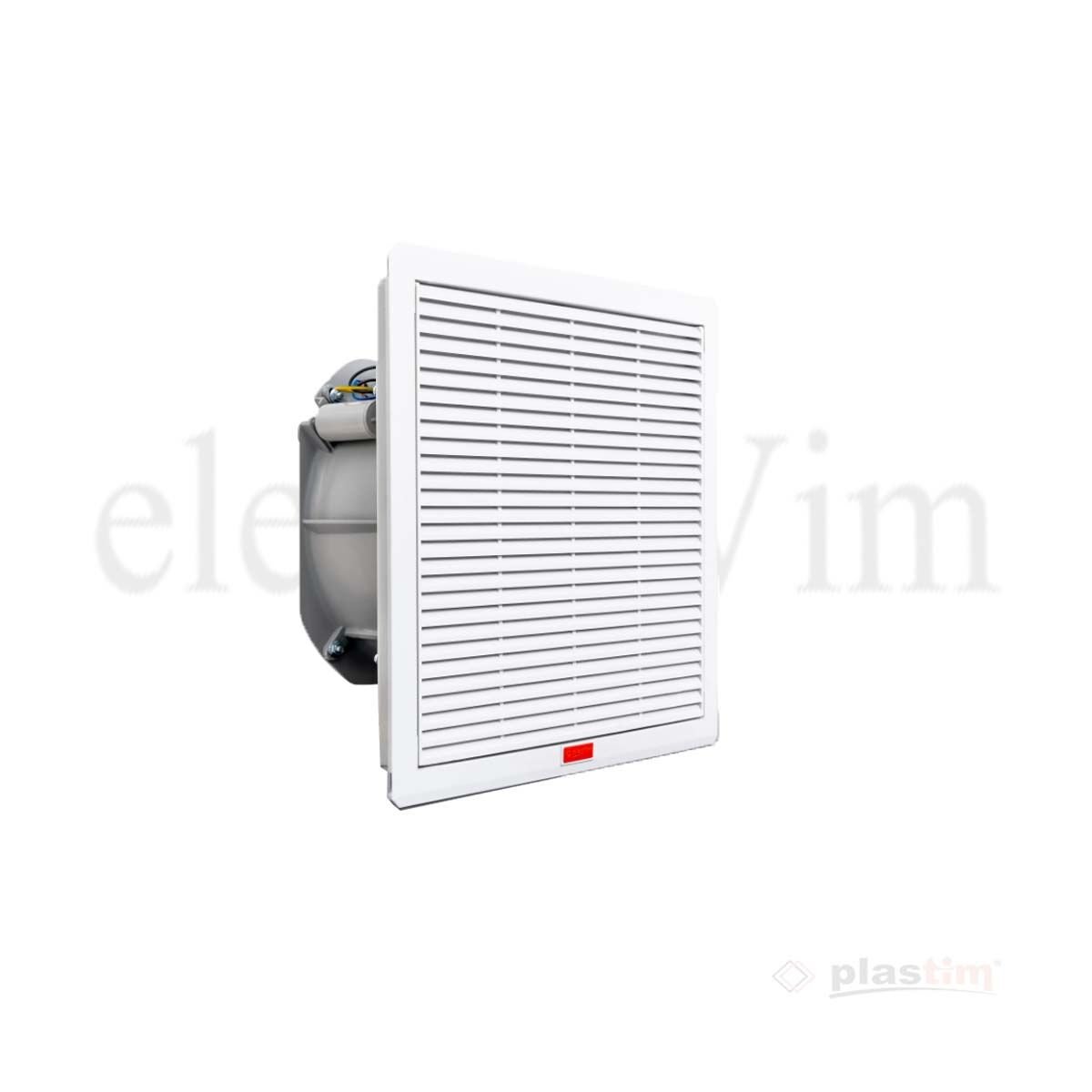 Plastim PTF4700 Filtreli Fan 325x325mm 700m³/h | 230V AC Besleme | IP54 Koruma | Elektrovim