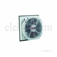 Plastim PTF5000-24 Filtreli Fan 325x325mm 850m³/h 24VDC | IP54 | Elektrovim