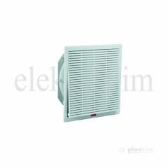 Plastim PTF5000-24 Filtreli Fan 325x325mm 850m³/h 24VDC | IP54 | Elektrovim