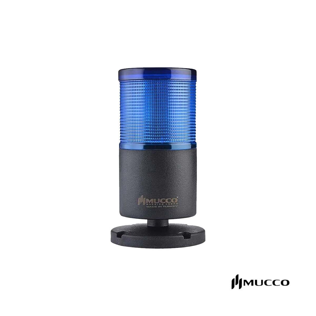 Mucco SNT-7013-CB1-4 Mavi Tabana Montaj Işıklı Kolon Buzzerlı