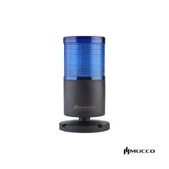 Mucco SNT-7013-CB1-4 Mavi Tabana Montaj Işıklı Kolon Buzzerlı