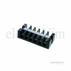 1506STD MARATHON SPECIAL PRODUCTS Bariyer Terminal Bloğu | 6 Pozisyon | 16-10 AWG
