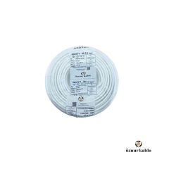 Öznur Kablo 3x2,5 TTR Beyaz H05VV-F