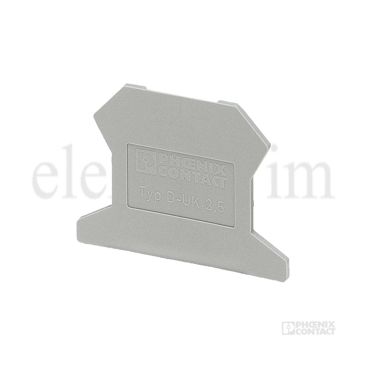 Phoenix Contact 3001022 D-UK 2,5 Kapak