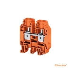 Klemsan 304247 AVK 16 RD Turuncu 16mm² Vidalı Geçiş Klemensi