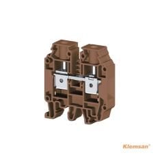 Klemsan 304248 AVK 16 RD Kahve 16mm² Vidalı Geçiş Klemensi