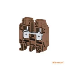 Klemsan 304248 AVK 16 RD Kahve 16mm² Vidalı Geçiş Klemensi